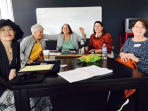 AF with students Tucson