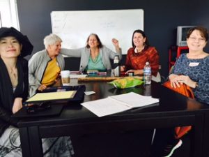 AF with students Tucson
